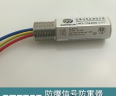 G1/2外螺紋 現(xiàn)場防爆信號(hào)防雷器 oms-cs24/2s(3s/4s)-G1/2